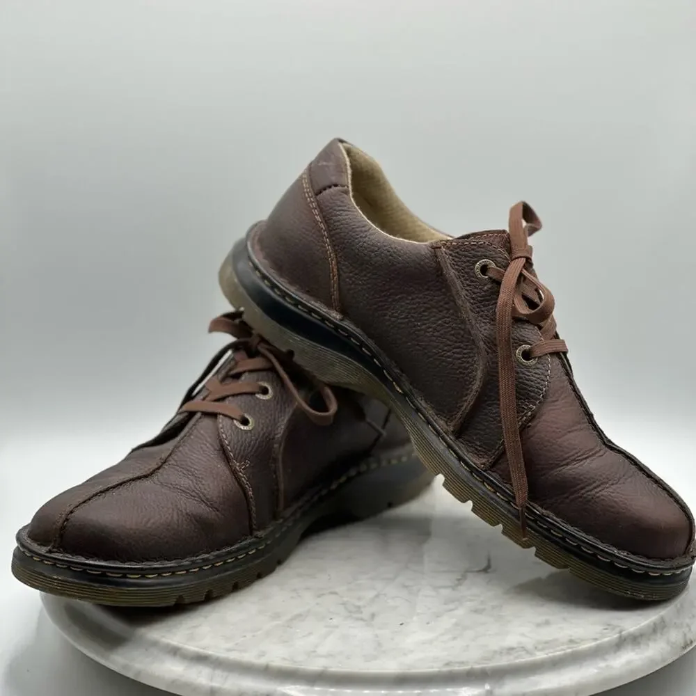 Dr. Martens Ripley Brown Leather Oxfords Men’s 11